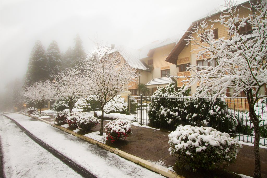 quando ver neve em gramado